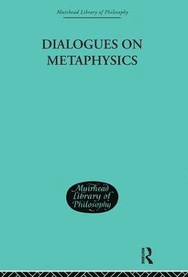 Dialogues on Metaphysics 1