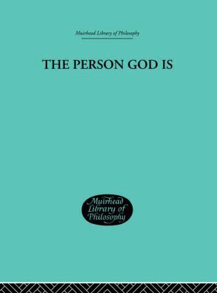 Peter A. Bertocci - Person God Is, Inbunden