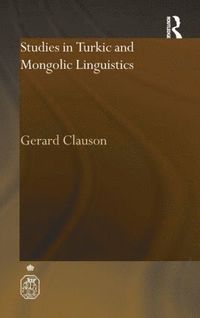 bokomslag Studies in Turkic and Mongolic Linguistics