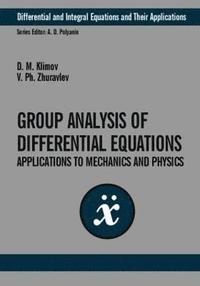 bokomslag Group-Theoretic Methods in Mechanics and Applied Mathematics