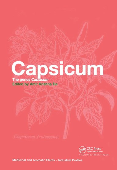 Amit Krishna De - Capsicum, Inbunden