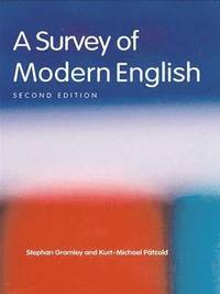 bokomslag A Survey of Modern English