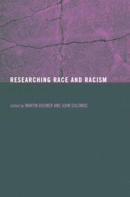 bokomslag Researching Race and Racism
