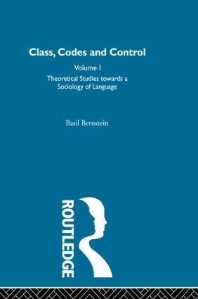 Basil Bernstein - Theoretical Studies Towards a Sociology of Language, Inbunden