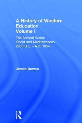 bokomslag Hist West Educ:Ancient World V 1