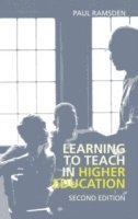 bokomslag Learning to Teach in Higher Education