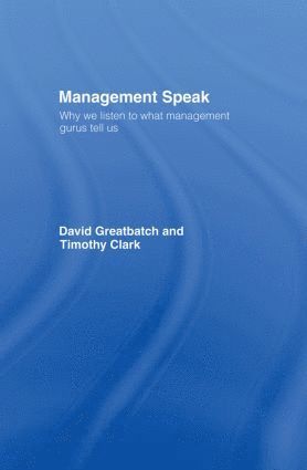 bokomslag Management Speak