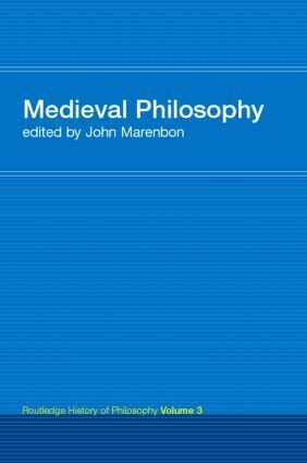 John Marenbon - Routledge History of Philosophy Volume III, Häftad