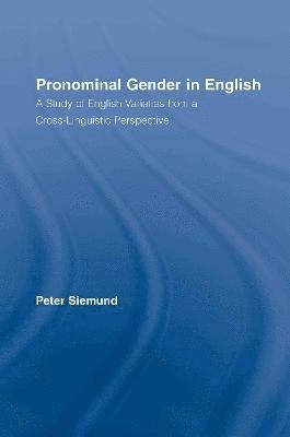 Pronominal Gender in English 1