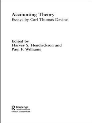 Harvey Hendrickson, Paul Williams - Accounting Theory, Inbunden