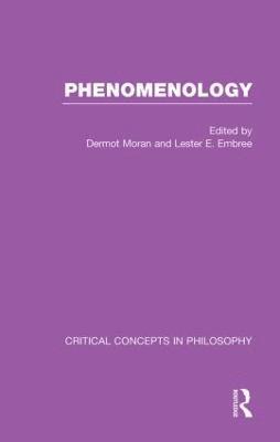 Dermot Moran, Lester E. Embree - Phenomenology:Crit Con In Phil, Inbunden