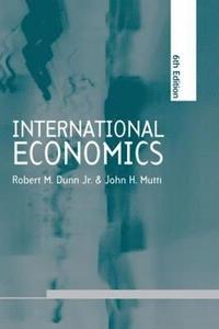 bokomslag International Economics sixth edition