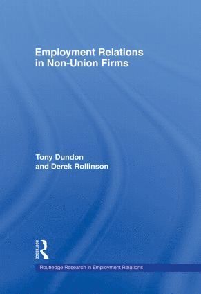 bokomslag Employment Relations in Non-Union Firms