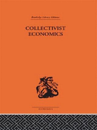 bokomslag Collectivist Economics