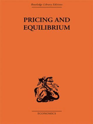 bokomslag Pricing and Equilibrium