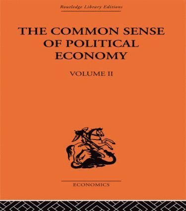 bokomslag Commonsense of Political Economy