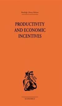 bokomslag Productivity and Economic Incentives