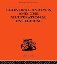 bokomslag Economic Analysis and Multinational Enterprise