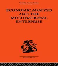 bokomslag Economic Analysis and Multinational Enterprise