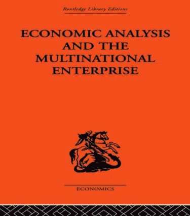 Economic Analysis and Multinational Enterprise