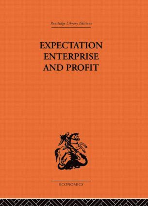 bokomslag Expectation, Enterprise and Profit