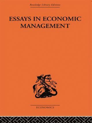 bokomslag Essays in Economic Management