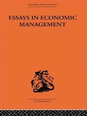 Essays in Economic Management 1