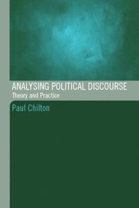 bokomslag Analysing Political Discourse