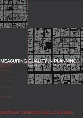 bokomslag Measuring Quality in Planning