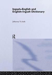 bokomslag Ingush-English and English-Ingush Dictionary