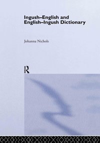 bokomslag Ingush-English and English-Ingush Dictionary