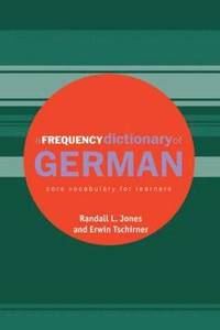 bokomslag A Frequency Dictionary of German