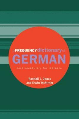 bokomslag A Frequency Dictionary of German