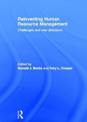 Ronald J. Burke, Cary L. Cooper, Canada) Burke, Ronald J. (York University - Reinventing HRM, Inbunden