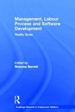 Rowena Barrett - Management, Labour Process and Software Development, Inbunden