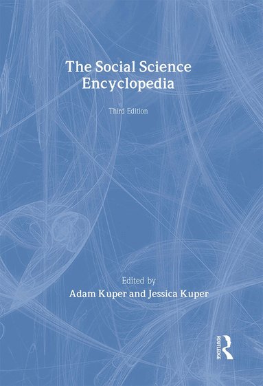 Adam Kuper, Jessica Kuper - Social Science Encyclopedia, Inbunden