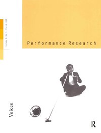 bokomslag Performance Research V8 Issu 1