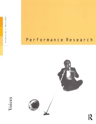 Claire MacDonald - Performance Research V8 Issu 1, Häftad