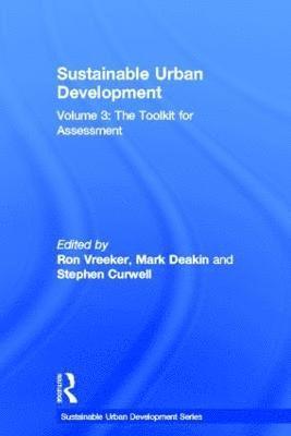 Sustainable Urban Development Volume 3 1