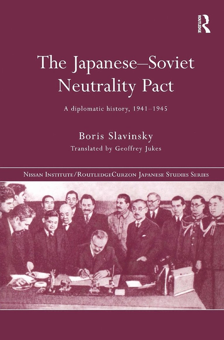 The Japanese-Soviet Neutrality Pact 1