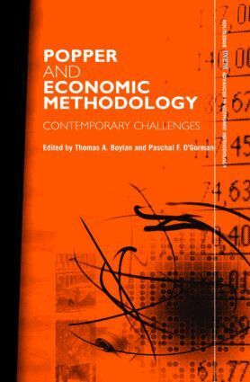 Thomas Boylan, Paschal O'Gorman - Popper and Economic Methodology, Inbunden