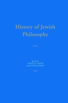 bokomslag History of Jewish Philosophy