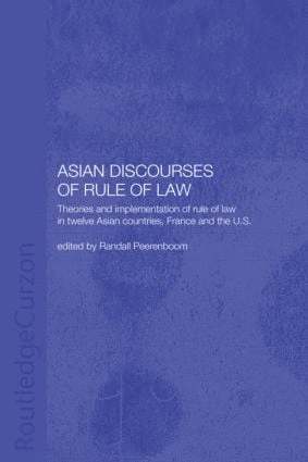 bokomslag Asian Discourses of Rule of Law