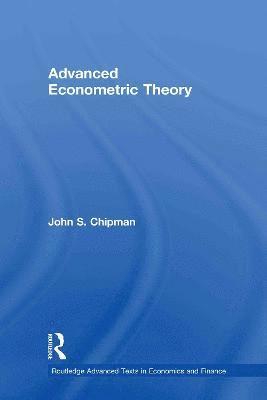 Advanced Econometric Theory 1