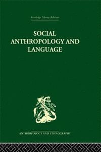 bokomslag Social Anthropology and Language