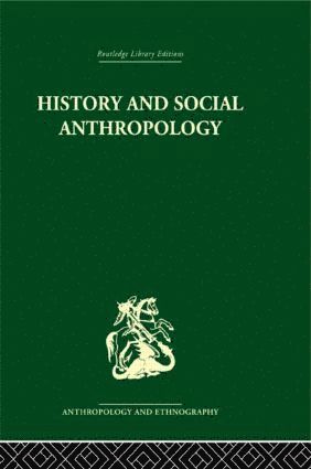 bokomslag History and Social Anthropology