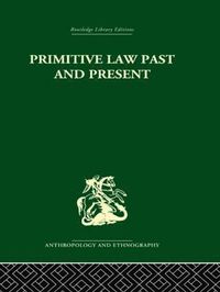 bokomslag Primitive Law, Past and Present