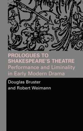 bokomslag Prologues to Shakespeare's Theatre