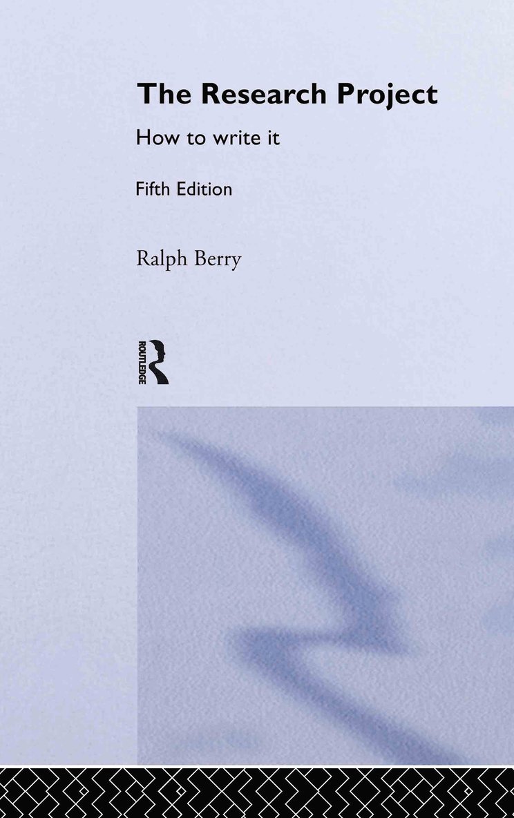 Ralph Berry - Research Project, Inbunden