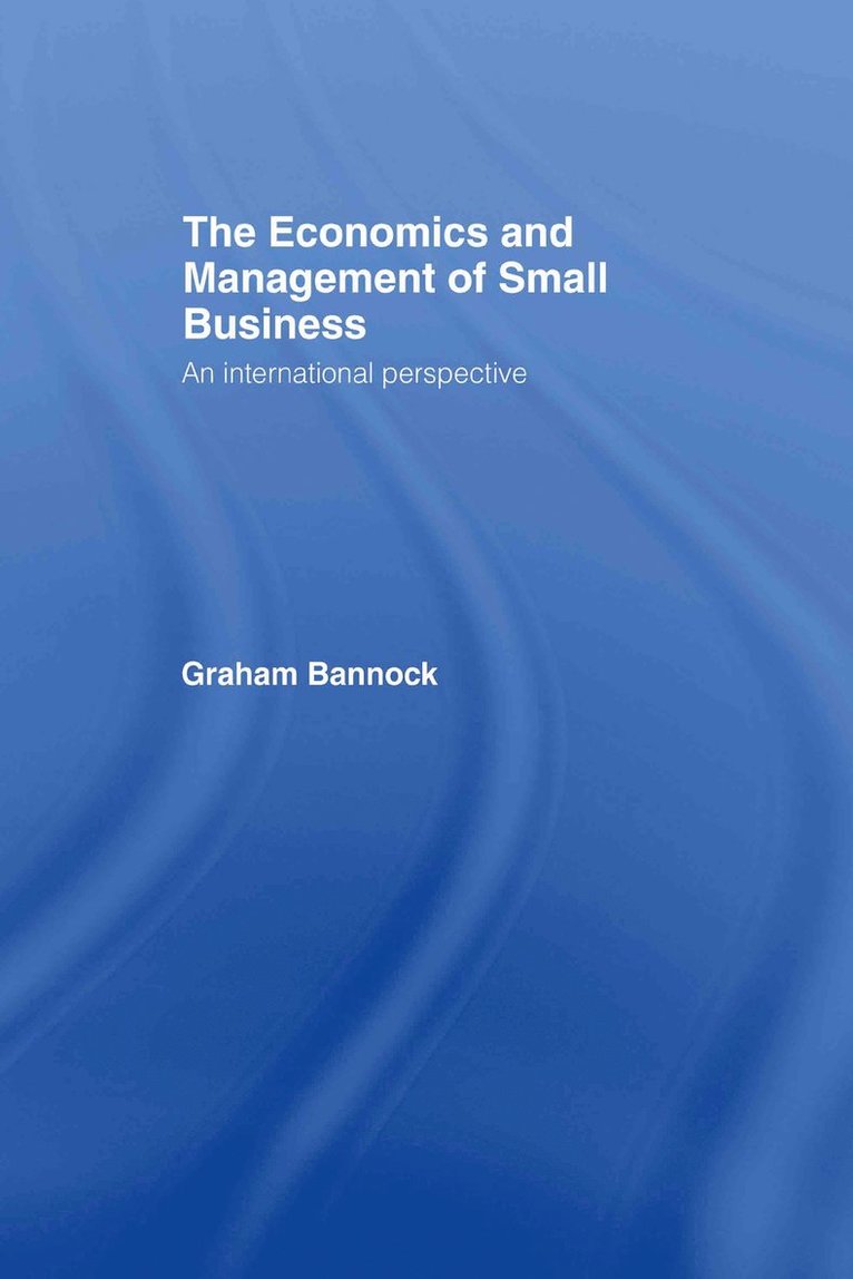 Economics and Management of Small Business